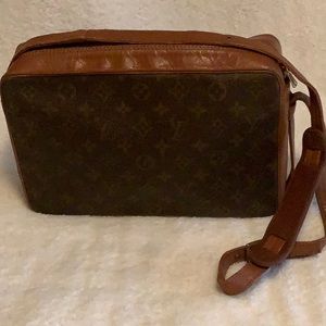 Louis Vuitton Monogram Tan Crossbody Bag